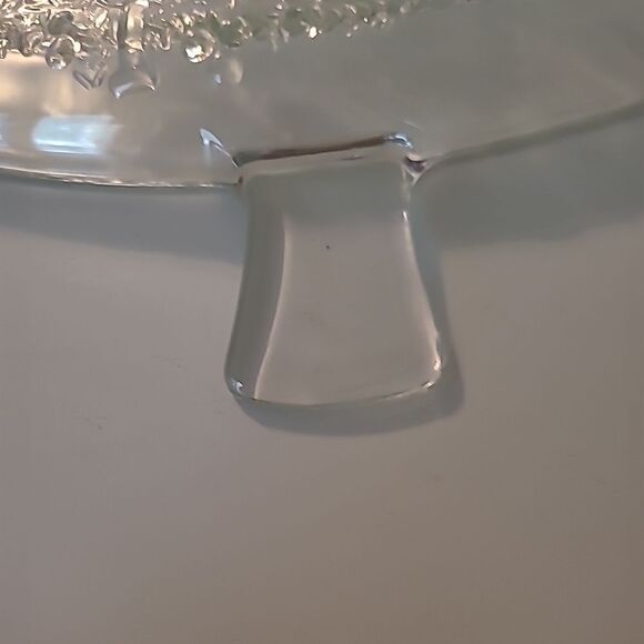 Indiana Glass Christmas Serving Tray #1 - Picture 3 of 9